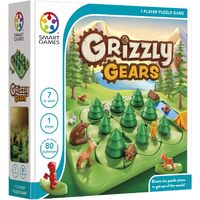 Smart Games Grizzly Gears Puzzle Game 1-Player Ages 7+ (SMA524458)