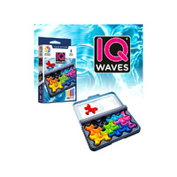 Smart Games IQ Waves Brain Teaser Puzzle 1-Player Ages 6+ (SMA525684)