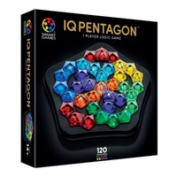 Smart Games IQ Deluxe Pentagon Board Game for Ages 14+