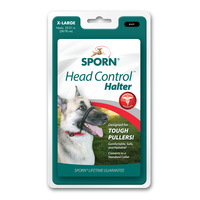 Sporn Head Control No Muzzle Dog Halter Black XL