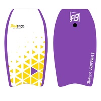 RedBack Litespeed XP Vortex Bodyboard with Wrist Leash & Plug Purple - 4 Sizes