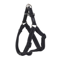 Rogz Classic Step-In Reflective Dog Harness Black Large