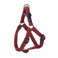 Rogz Classic Step-In Reflective Dog Harness Red Medium