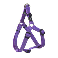 Rogz Classic Step-In Reflective Dog Harness Purple Medium