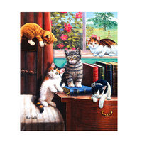 SunsOut Playtime in the Study Jigsaw Puzzle 1000 Pieces (SUN13342)