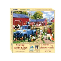 Spring Farm Days Puzzle 1000pcs (SUN13718)