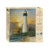 Cape Florida Lighthouse 500pc (SUN28838)