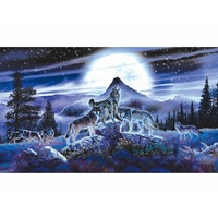 NIGHT WOLVES 1000pc (SUN34626)