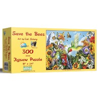 SunsOut Save the Bees by Lori Schory Jigsaw Puzzle XL 300 Pieces (SUN34940)