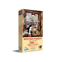 SunsOut Winter Forest by Lori Schory Jigsaw Puzzle XL 300 Pieces (SUN35225)