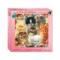 A Pile Of Kittens 1000pc (SUN37116)