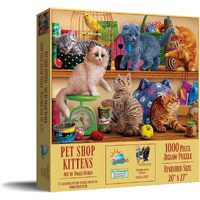 SunsOut Pet Shop Kittens Jigsaw Puzzle 1000 Pieces (SUN42957)