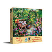 SunsOut Kims Garden by Susan Rios Jigsaw Puzzle 1000 Pieces (SUN45449)