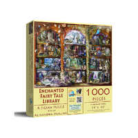 SunsOut Enchanted Fairytale Library Jigsaw Puzzle 1000 Pieces (SUN48448)