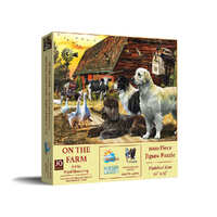 SunsOut Life on the Farm Jigsaw Puzzle 1000 Pieces (SUN49002)