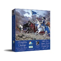 SunsOut Knights Charge by Nene Thomas Jigsaw Puzzle 1000 Pieces (SUN67776)