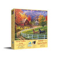 SunsOut Horse Valley Farm Jigsaw Puzzle 1000 Pieces (SUN69792)
