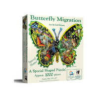 SunsOut Butterfly Migration Shaped Jigsaw Puzzle 1000 Pieces (SUN97035)