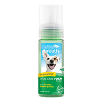 Tropiclean Fresh Breath Fresh Mint Foam Oral Care for Dogs 133ml