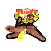 Tuffy Barnyard Series Jr Rabbit Interactive Plush Dog Squeaker Toy Junior