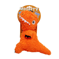 Tuffy Mighty Microfibre Ball T-Rex Plush Dog Squeaker Toy Medium