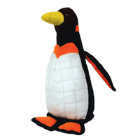 Tuffy Zoo Animal Series Penguin Interactive Play Dog Squeaker Toy Regular