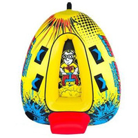 Test Pilot Ejector Seat 1 Person Inflatable Towable Water Ski Tube 72