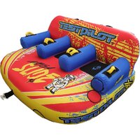 Test Pilot Mega Slide 3 Person Inflatable Towable Water Ski Tube TPMEGSLIDE