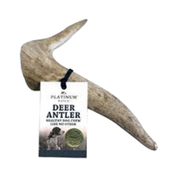 Platinum Ranch Deer Antler Healthy Dog Chew Treat Single Medium