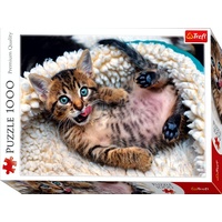 Cheerful Kitten 1000pc (TRE10448)