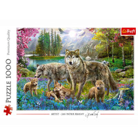 Lupine Family Jigsaw Puzzles 1000 Pieces (TRE10558)