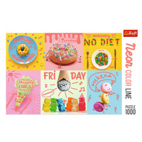 Neon Colour Sweet Week Jigsaw Puzzles 1000 Pieces (TRE10580)