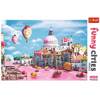 Funny Cities Sweets in Venice Jigsaw Puzzles 1000 Pieces (TRE10598)