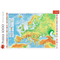 Physical Map of Europe Jigsaw Puzzles 1000 Pieces (TRE10605)