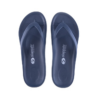 Slappas Arch Support Durable Comfy Thongs Navy Size 39 (TS-NV39)