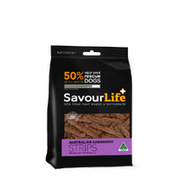 Savour Life Premium Dog Treat Strips Kangaroo 165g