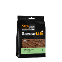 Savour Life Dog Treat Austalian Lamp Strips 165g