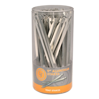 UST Aluminum Heavy Duty Tent Stakes 9 Inch 48 Pack (U-02094SD)