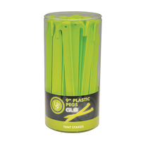UST Glo Tent Plastic Pegs 9 Inch 30 Pack (U-02106-15SD)