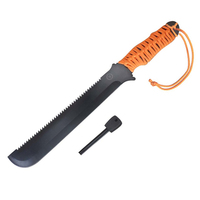 UST ParaCuda FS Machete w/ Fire Starter (U-02251-08)