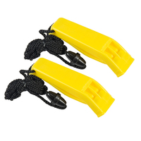 UST Hear-Me Ultra-Light Signal Whistle Yellow 2 Pack (U-02790)