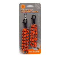 UST ParaTinder Zipper Pull w/ Tinder Core 2 Pack (U-02986)