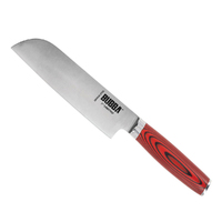 Bubba 7" German Steel Blade Santoku Knife G10 Handle (U-1114265)
