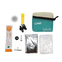 UST Featherlite Survival Kit 1.0 Compact Pouch Camping Tools (U-1142570)