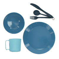 UST PackWare Strong Plastic Durable Camping Dish Set (U-1142761)