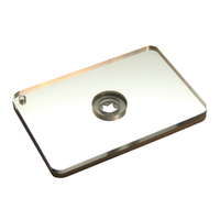 UST StarFlash Floating Signal Mirror Great for Camping & Backpacking (U-1146760)