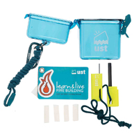 UST Learn & Live Fire Starting Kit with Carrying Case (U-1156864)