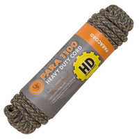 UST Paracord 1100 Heavy Duty Cord 30ft Green Camo (U-11C30-08)