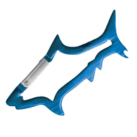 UST Blue Shark Spring-Loaded Carabiner Clip (U-12079)