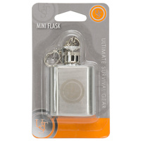 UST Survival Gear Stainless Steel Mini Flask (U-12080)